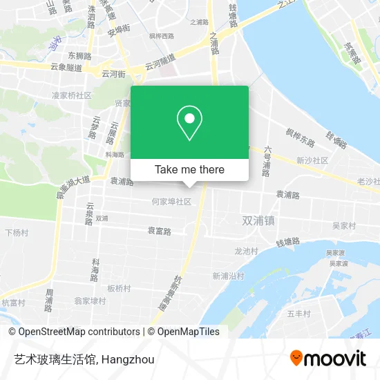 艺术玻璃生活馆 map