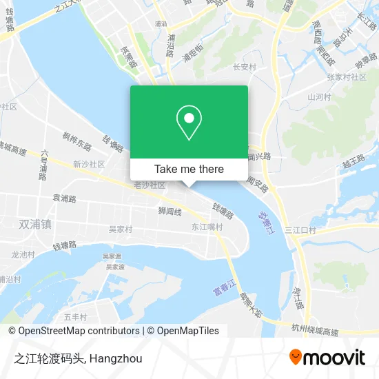 之江轮渡码头 map