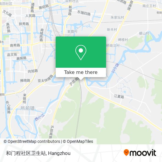 和门程社区卫生站 map