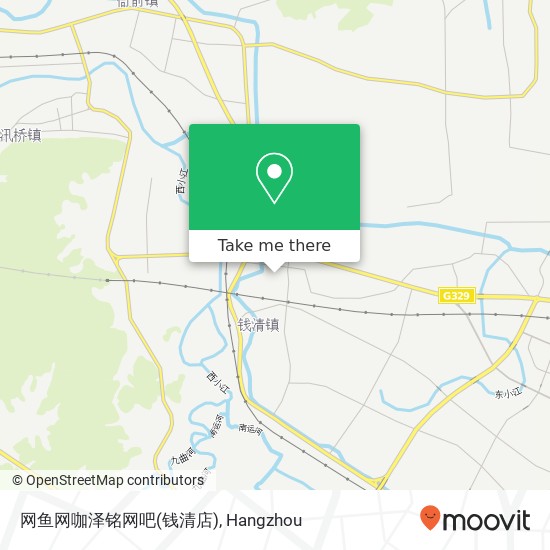 网鱼网咖泽铭网吧(钱清店) map
