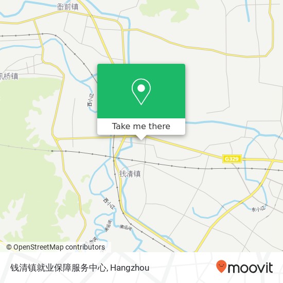 钱清镇就业保障服务中心 map