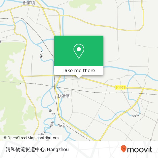 清和物流货运中心 map