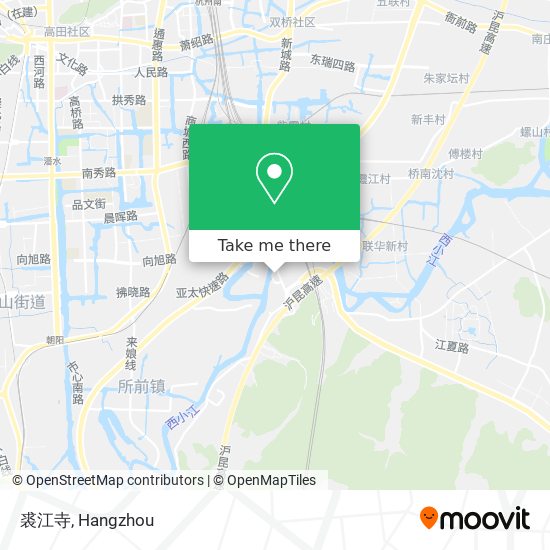 裘江寺 map