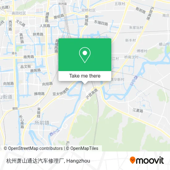 杭州萧山通达汽车修理厂 map