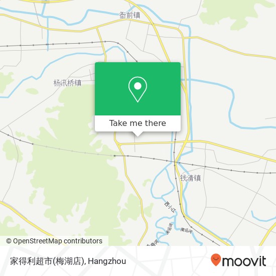 家得利超市(梅湖店) map