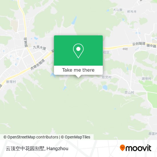 云顶空中花园别墅 map