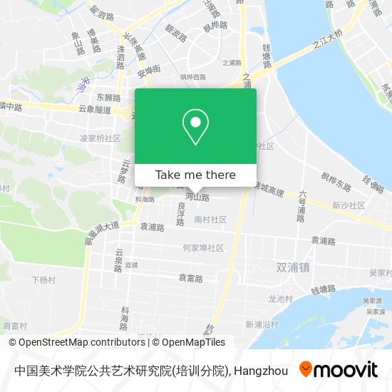 中国美术学院公共艺术研究院(培训分院) map