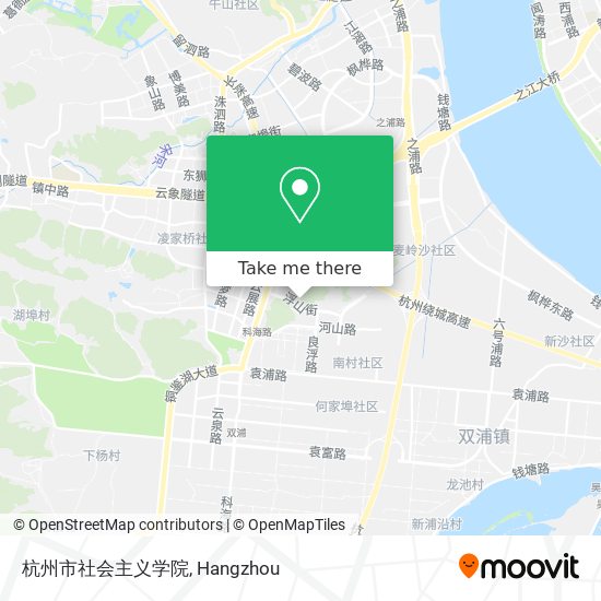 杭州市社会主义学院 map