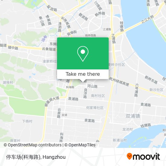 停车场(科海路) map