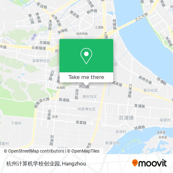 杭州计算机学校创业园 map