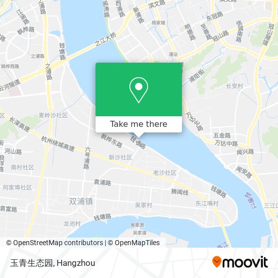 玉青生态园 map