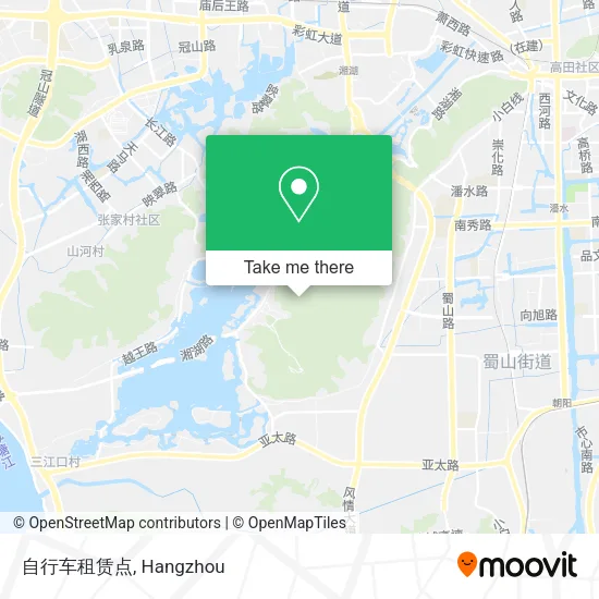 自行车租赁点 map