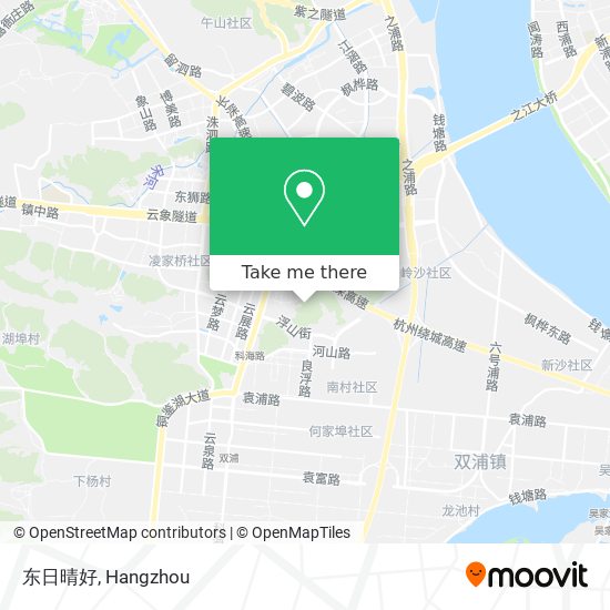 东日晴好 map