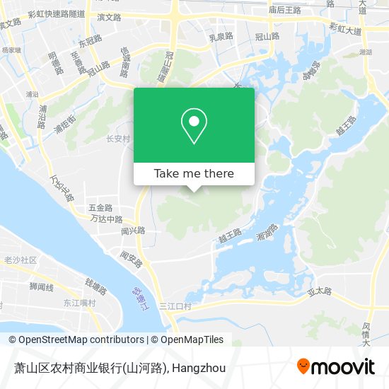 萧山区农村商业银行(山河路) map