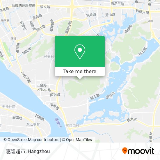 惠隆超市 map