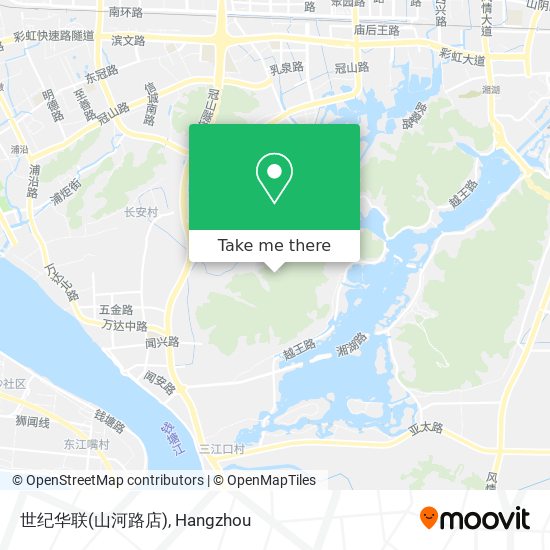 世纪华联(山河路店) map