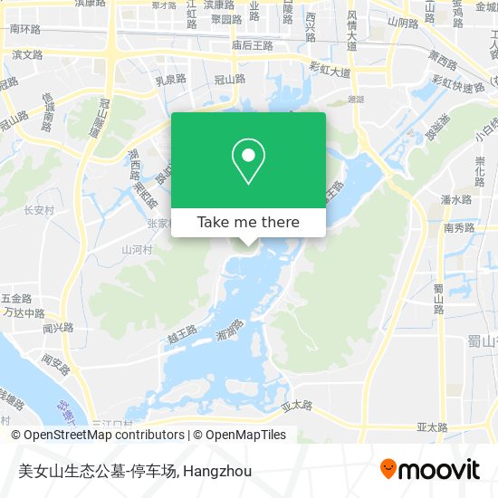 美女山生态公墓-停车场 map