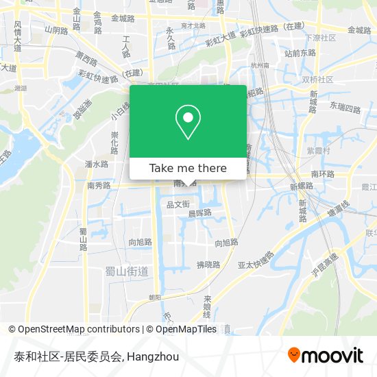 泰和社区-居民委员会 map