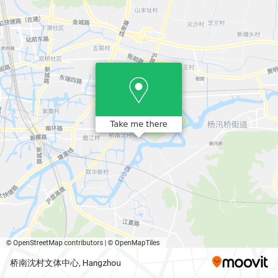 桥南沈村文体中心 map