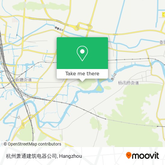 杭州萧通建筑电器公司 map