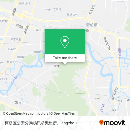 柯桥区公安分局杨汛桥派出所 map