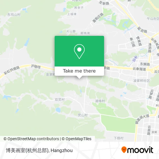 博美画室(杭州总部) map