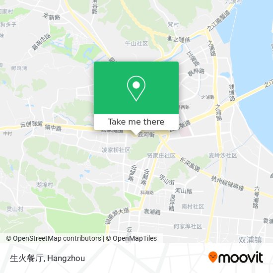 生火餐厅 map
