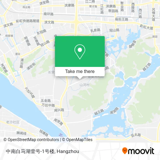 中南白马湖壹号-1号楼 map