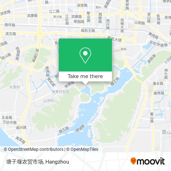 塘子堰农贸市场 map