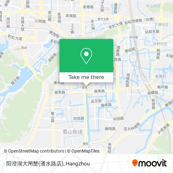 阳澄湖大闸蟹(潘水路店) map