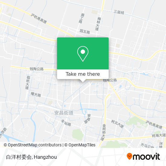 白洋村委会 map