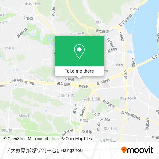 学大教育(转塘学习中心) map