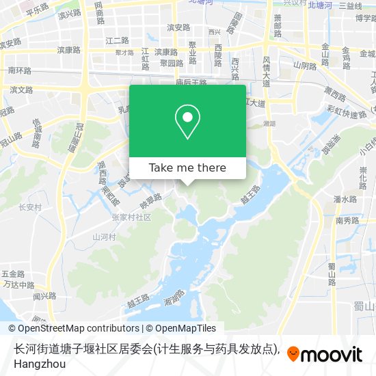 长河街道塘子堰社区居委会(计生服务与药具发放点) map