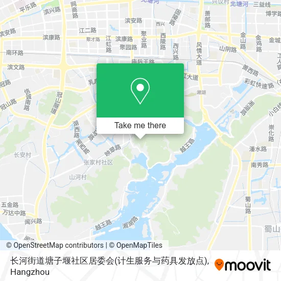 长河街道塘子堰社区居委会(计生服务与药具发放点) map