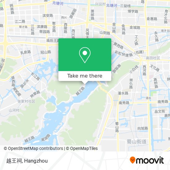 越王祠 map