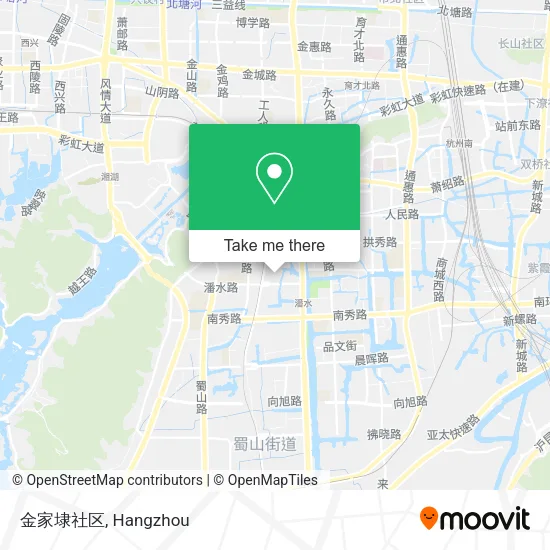 金家埭社区 map