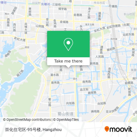崇化住宅区-95号楼 map