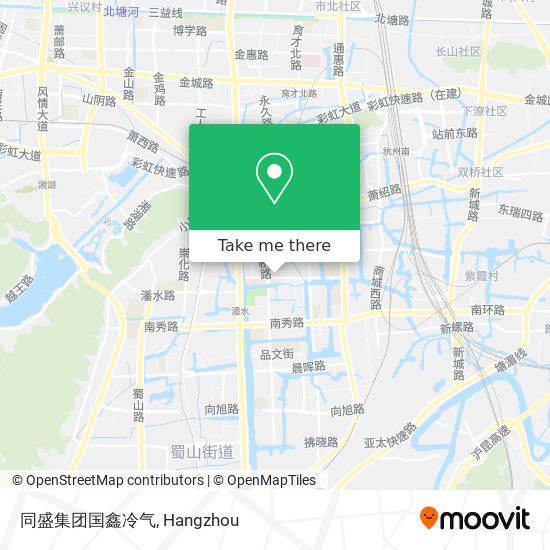 同盛集团国鑫冷气 map