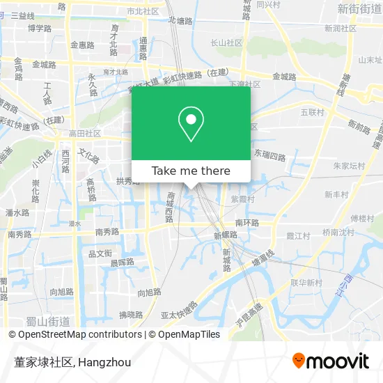 董家埭社区 map