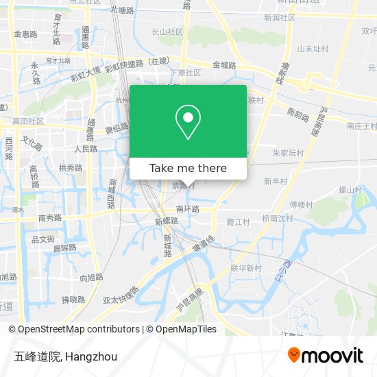 五峰道院 map