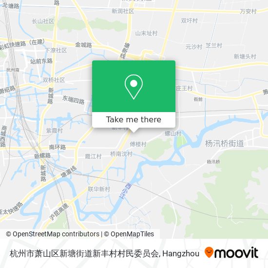 杭州市萧山区新塘街道新丰村村民委员会 map