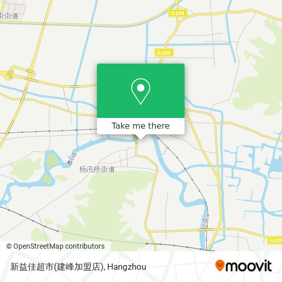 新益佳超市(建峰加盟店) map