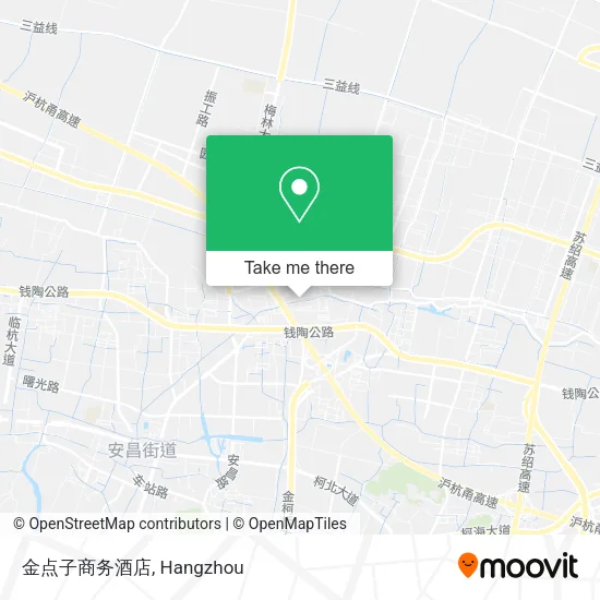 金点子商务酒店 map