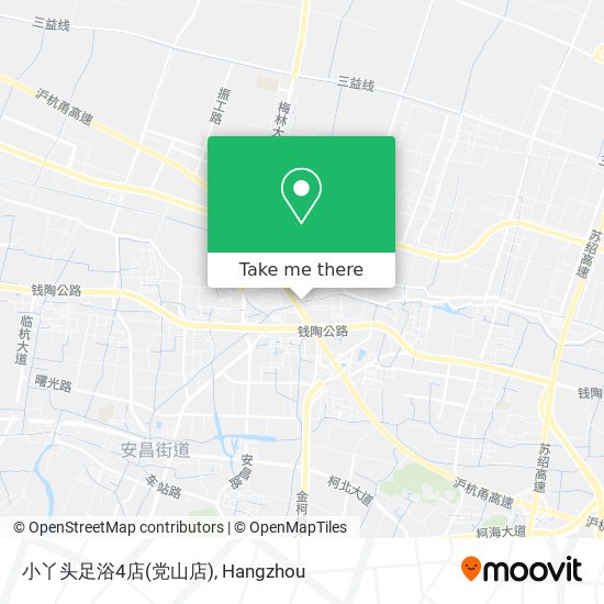 小丫头足浴4店(党山店) map