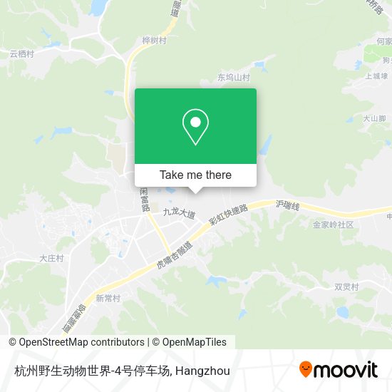 杭州野生动物世界-4号停车场 map