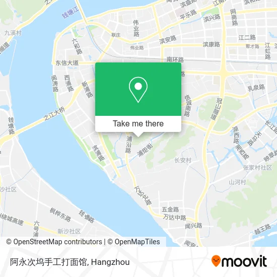 阿永次坞手工打面馆 map
