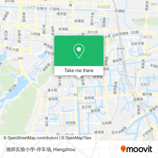 湘师实验小学-停车场 map