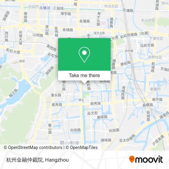 杭州金融仲裁院 map