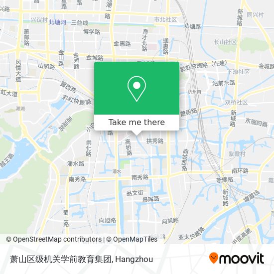 萧山区级机关学前教育集团 map