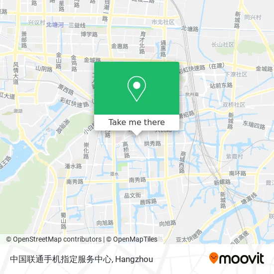 中国联通手机指定服务中心 map